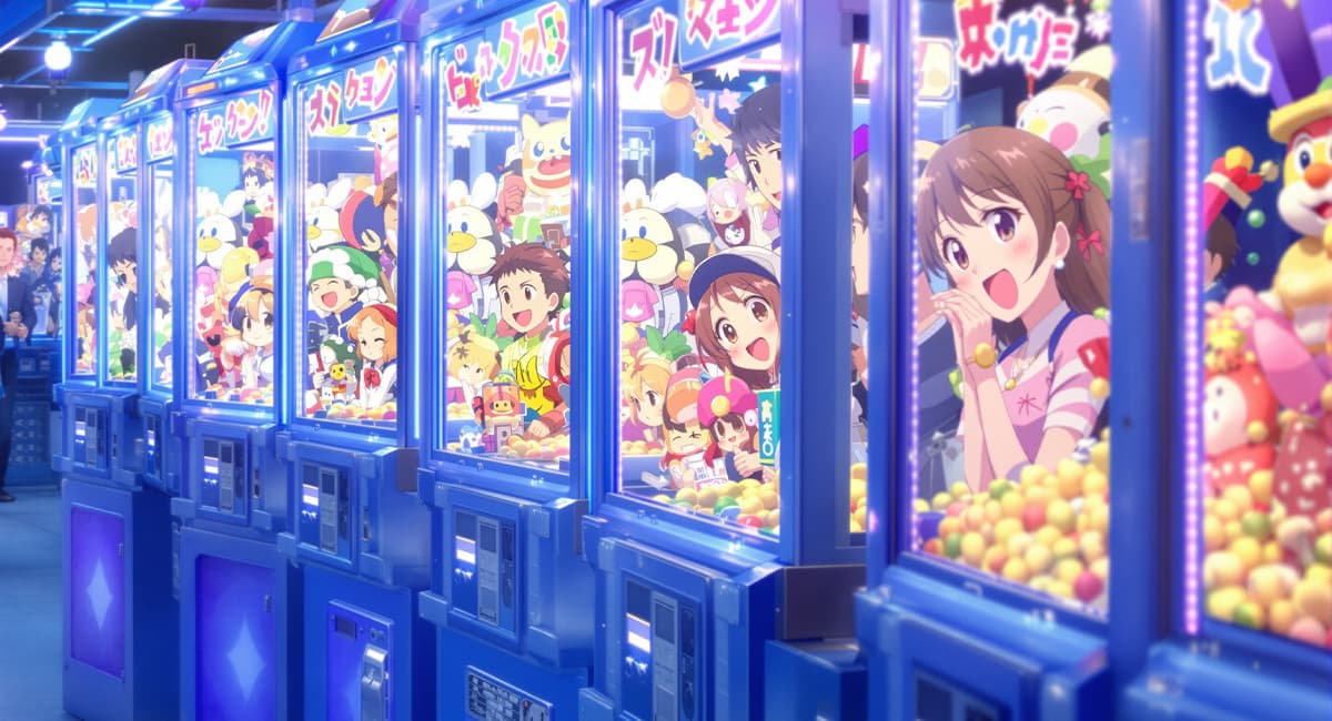 ガチャガチャのコーナー
