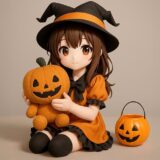ハロウィン女の子コスプレ