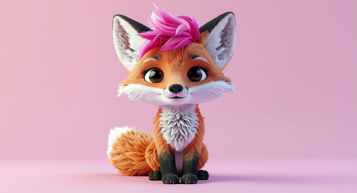 キツネのキャラクター