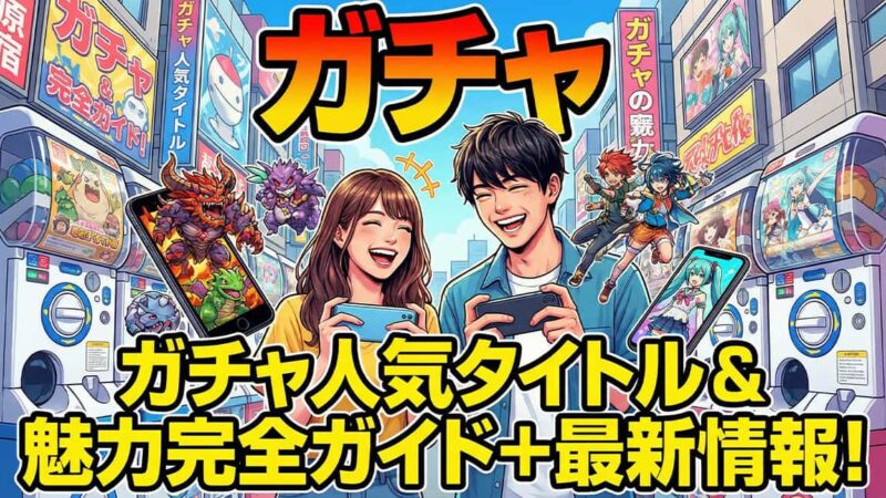 ガチャの人気タイトルとその魅力完全ガイドと最新情報